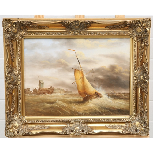 2167 - Y R*** CAVALLA (CONTEMPORARY) A PAIR OF STORMY SEA VIEWS Signed
oils on canvas (2)(30cm x 39cm)Qty: ... 