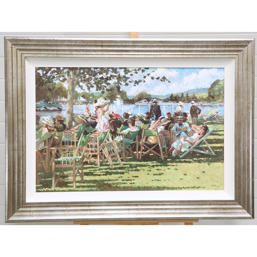 2188 - Y SHEREE VALENTINE DAINES (B 1959) REGATTA MEMORIES Signed and numbered 3/15 lower right, artist’s p... 