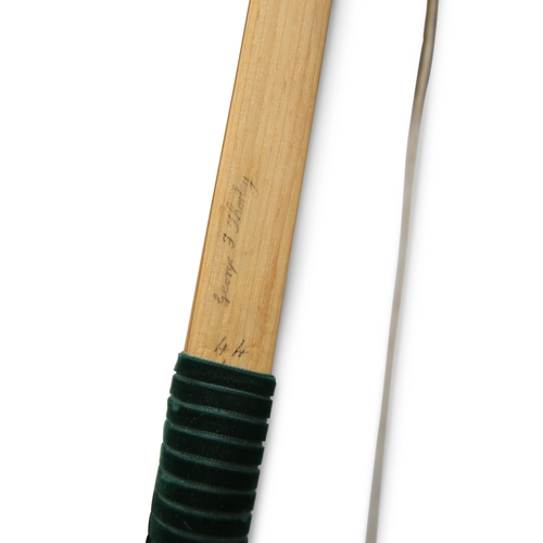 199 - A LONGBOW, by Georg J Thorley, 44lb draw-weight, 75