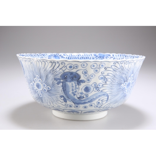 119 - A CHINESE BLUE AND WHITE 