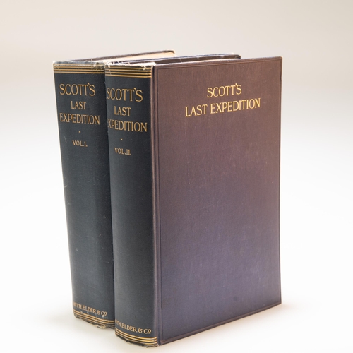 217 - SCOTT (CAPT. R.F.), SCOTT'S LAST EXPEDITION, two volumes, 1913. (2)