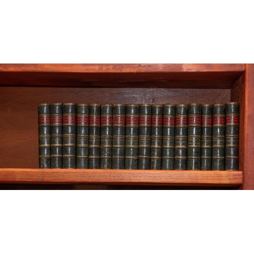 232 - LLOYDS NATURAL HISTORY, in 16 volumes, various authors, 1896, half leather. (16)... 