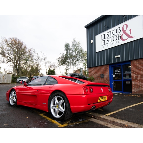 3 - 1995 FERRARI F355 GTS by Pininfarina, 1995 registration, red, manual transmission, 5 gears, 3.5 litr... 