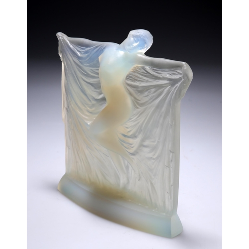 4 - RENÉ LALIQUE (FRENCH, 1860-1945), 'THAIS', AN OPALESCENT GLASS STATUETTE, DESIGNED 1925 engraved R.L... 