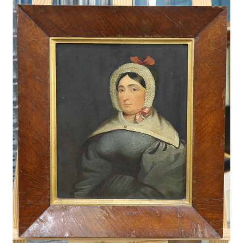 2015 - ENGLISH SCHOOL (19TH CENTURY) PORTRAIT OF MISS ROBINSON 