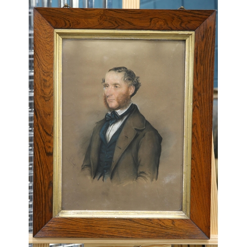 2029 - E MEYER (19TH CENTURY ENGLISH SCHOOL) PORTRAIT OF HENRY COLLINGWOOD BLACKETT Signed
Pastel and charc... 