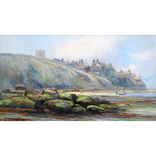 2068 - HENRY HADFIELD CUBLEY (1858-1934) WHITBY Signed and inscribed verso, dated 1928
Oil on board(35cm x ... 