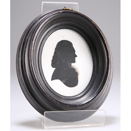 2087 - ATTRIBUTED TO JOHN MIERS (CIRCA 1758-1821) PORTRAIT SILHOUETTE OF LORD BANFF Silhouette(8.5cm x 6cm)... 