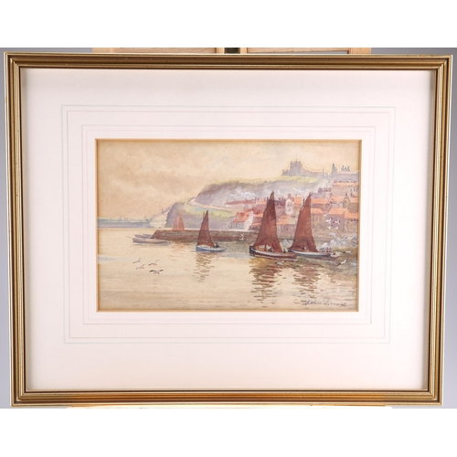 2123 - G.W. WILLIAMS (19TH CENTURY) A PAIR OF VIEWS OF WHITBY Signed
Watercolour(15.5cm x 24cm)Qty: (2)... 