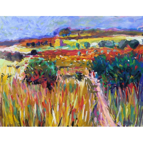 2127 - ‡ JOHN HOLT (BORN 1949) FRENCH LANDSCAPE Signed
Pastel(36cm x 45cm)