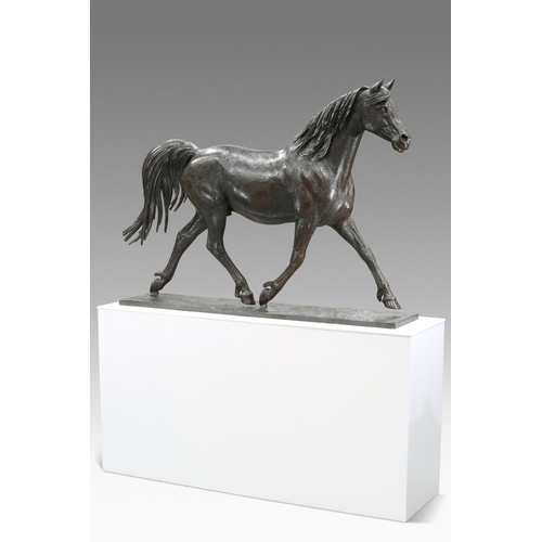 2133 - ‡ SALLY ARNUP FRBS, ARCA (1930-2015) ARAB HORSE ASLAN (1985) Signed and numbered IV/X however only 3... 