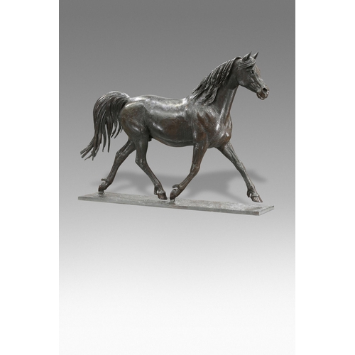 2133 - ‡ SALLY ARNUP FRBS, ARCA (1930-2015) ARAB HORSE ASLAN (1985) Signed and numbered IV/X however only 3... 