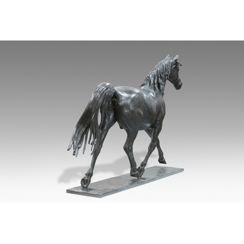 2133 - ‡ SALLY ARNUP FRBS, ARCA (1930-2015) ARAB HORSE ASLAN (1985) Signed and numbered IV/X however only 3... 