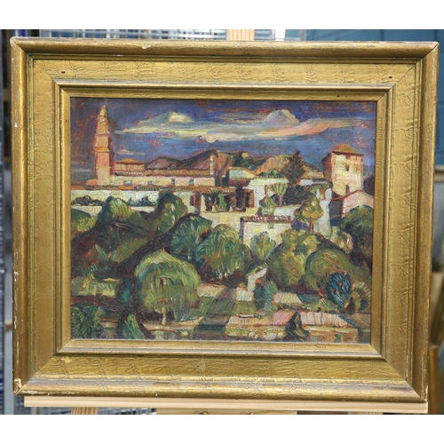 2161 - EARLY 20TH CENTURY SCHOOL VALLDEMOSSA, MALLORCA Indistinctly signed
Oil on canvas laid to board(31.5... 