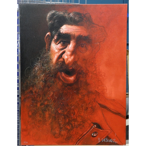 2211 - ‡ SEBASTIAN KRUGER (GERMAN B 1958) RASPUTIN Giclee limited edition print 'Rasputin' edition 64/99 si... 