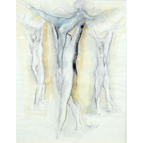 2212 - ‡ PETER NICHOLAS (1934-2015) DESIGN FOR DANCE III Signed (19)88, inscribed Design for Dance Sculptur... 