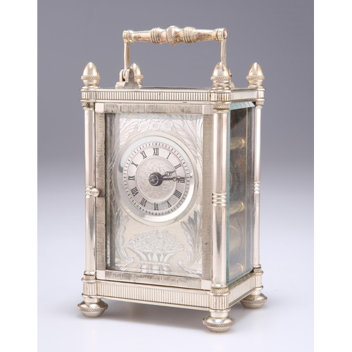 278 - A MAPPIN & WEBB LIMITED EDITION BI-CENTENARY SILVER CARRIAGE CLOCK by Mappin & Webb, London 1975... 