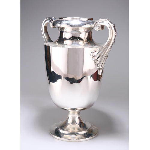 282 - A GEORGE V SILVER TWO-HANDLED CUP by William Hutton & Sons Ltd, Sheffield 1925, of large proport... 