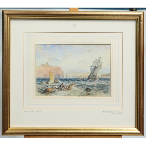 560 - AFTER J.M.W TURNER (1775-1851) THE PORTS OF ENGLAND, A SET OF SIX Limited edition prints(15cm x 22cm... 