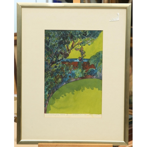 607 - ‡ PETER WELTON (CONTEMPORARY) CRAB-APPLE TREE 2 Signed and dated September 1982
Provenance: Purchase... 