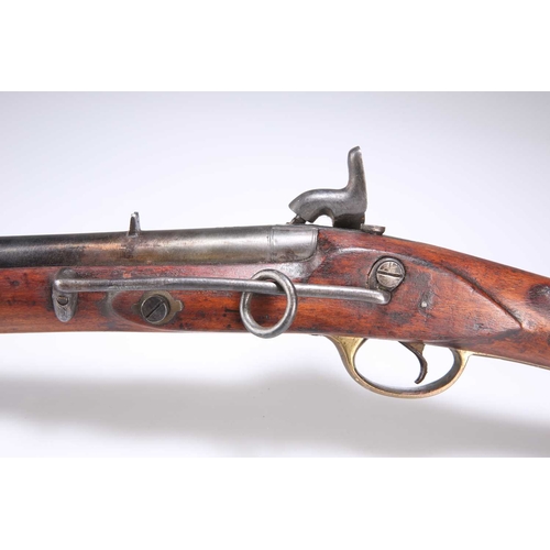 2 - A PERCUSSION CAVALRY CARBINE by Tower armourie. 94cm longIn good working condition, some bruising to... 