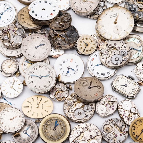 476 - A LARGE COLLECTION OF WATCH MOVEMENTS (Approx. 250)