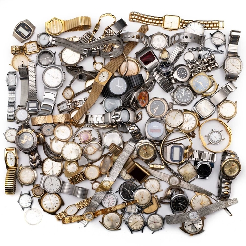 509 - A LARGE COLLECTION OF WATCHES FOR SPARES AND REPAIRS (Approx. 200)