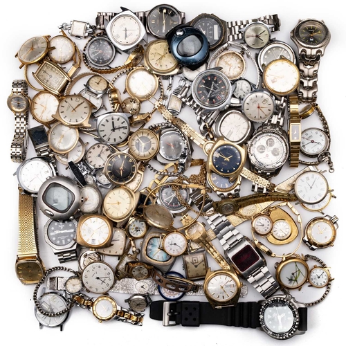 509 - A LARGE COLLECTION OF WATCHES FOR SPARES AND REPAIRS (Approx. 200)