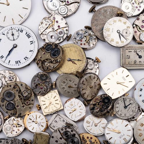 531 - A LARGE COLLECTION OF WATCH MOVEMENTS (Approx. 250)