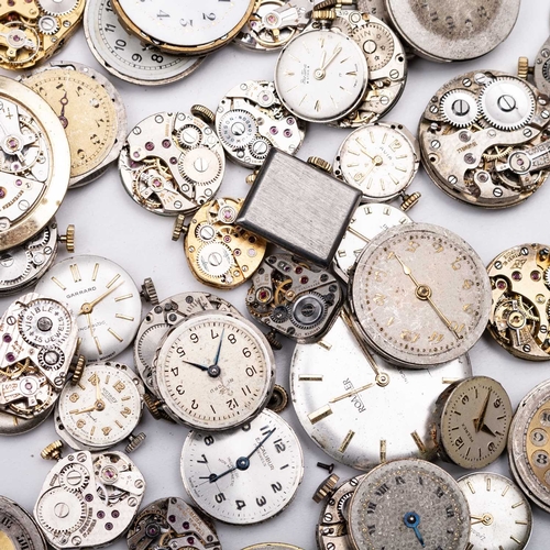 531 - A LARGE COLLECTION OF WATCH MOVEMENTS (Approx. 250)