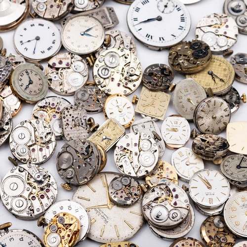 531 - A LARGE COLLECTION OF WATCH MOVEMENTS (Approx. 250)