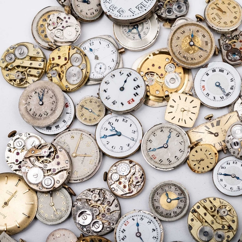 532 - A LARGE COLLECTION OF WATCH MOVEMENTS (Approx. 250)