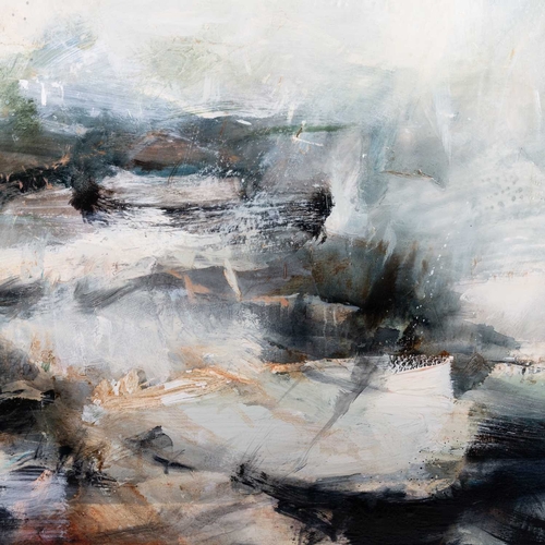 661 - ‡ MARK JOHNSTON (BORN 1974) DRIFT 2 Signed, dated 2008 and titled verso
Oil on canvas(115cm x 100cm)... 