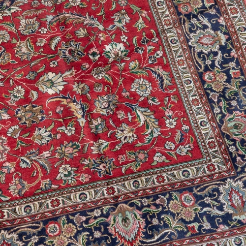 712 - A TABRIZ CARPET 387cm by 293cm