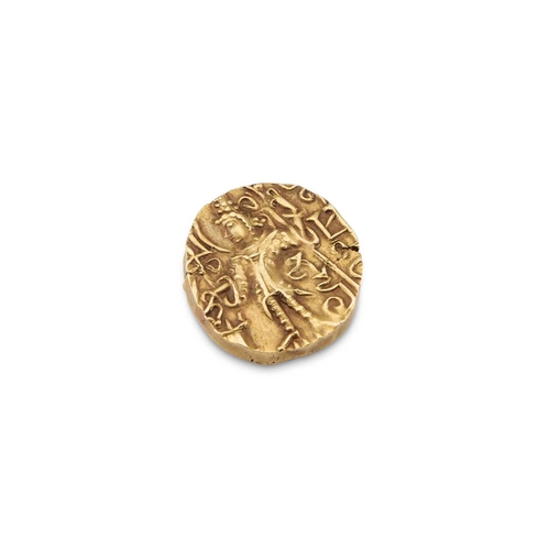 21 - KIPANADA, KUSHAN EMPIRE OF NORTHERN INDIA (CIRCA 350-375 A.D.), A GOLD DINAR 7.6 grams
 ... 