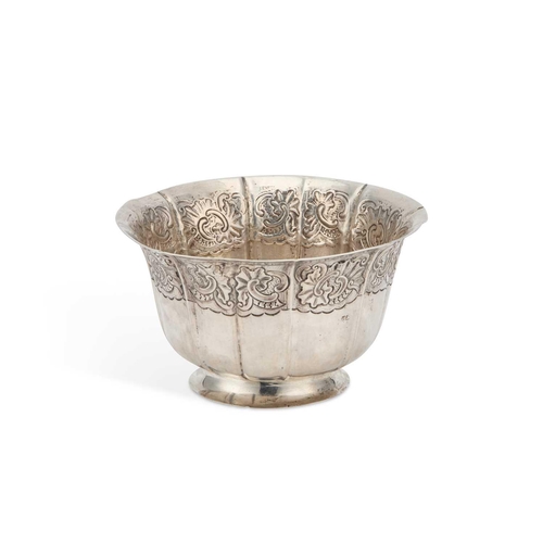 234 - A MID-18TH CENTURY RUSSIAN SILVER BOWL probably by Alexander Bogdanov Hildebrand, Moscow 1759, alder... 