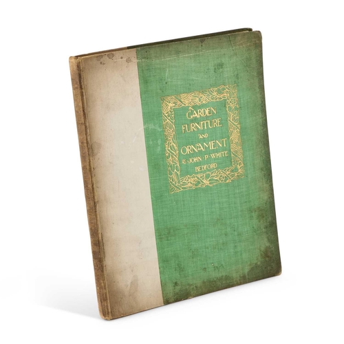 6 - WHITE (JOHN P.), GARDEN FURNITURE AND ORNAMENT A Complete Catalogue of Garden Furniture and Garden O... 