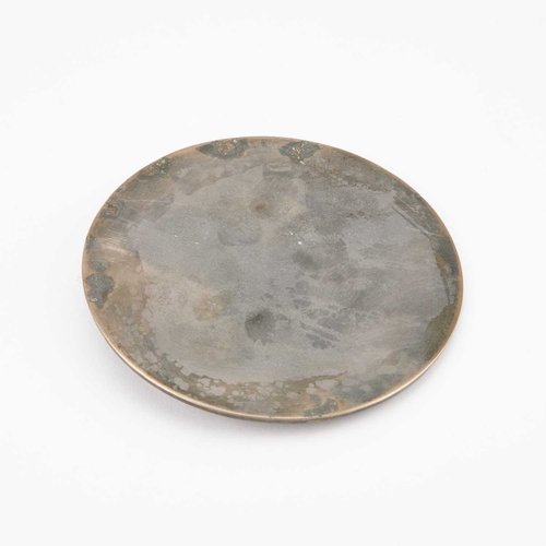 151 - A CHINESE BRONZE MIRROR 13cm diameter