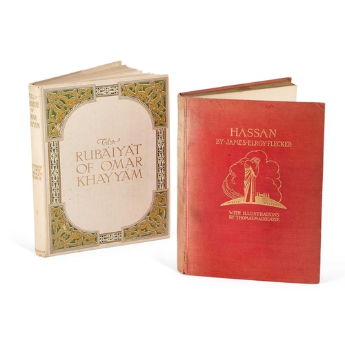 3 - FITZGERALD (EDWARD), THE RUBAIYAT OF OMAR KHAYYAM ill. Mabel Eardley-Wilmot, pub. London, Kegan Paul... 