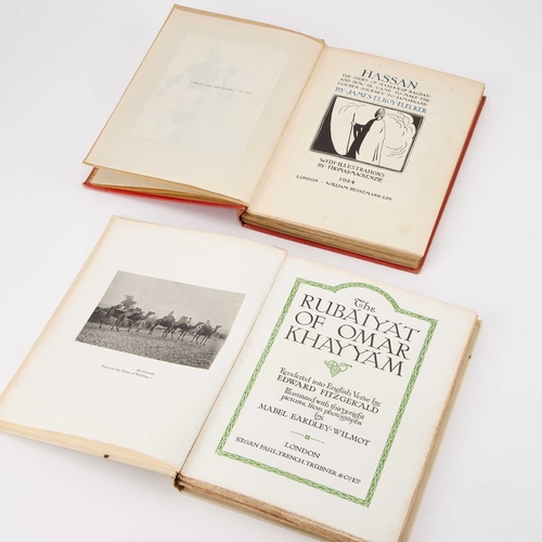 3 - FITZGERALD (EDWARD), THE RUBAIYAT OF OMAR KHAYYAM ill. Mabel Eardley-Wilmot, pub. London, Kegan Paul... 