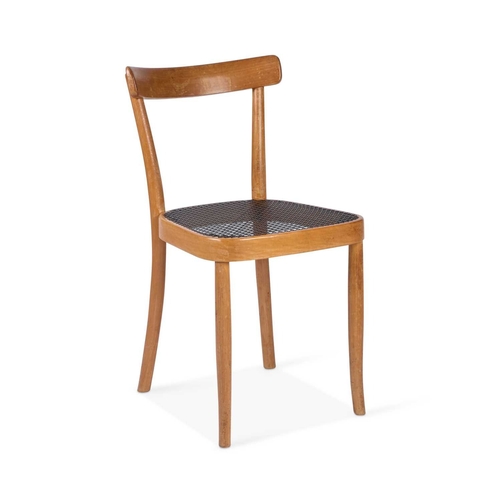 823 - A HORGEN-GLARUS BENTWOOD SIDE CHAIR labelled. Height of back 78cm