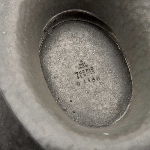 237 - A LIBERTY & CO PEWTER BOWL together with a Tudric pewter oval dish, nos. 01129 and 01456. (2) First ... 