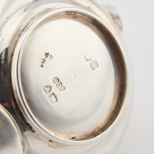 314 - A VICTORIAN SILVER NOVELTY INKWELL by James Charles Edington, London 1868, modelled as an Aladdin's ... 