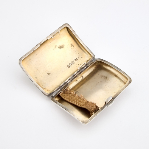 sampson mordan cigarette case A VICTORIAN SILVER AND ENAMEL CIGARETTE CASE by Sampson Mordan & Co, London  1894, of rounded rec