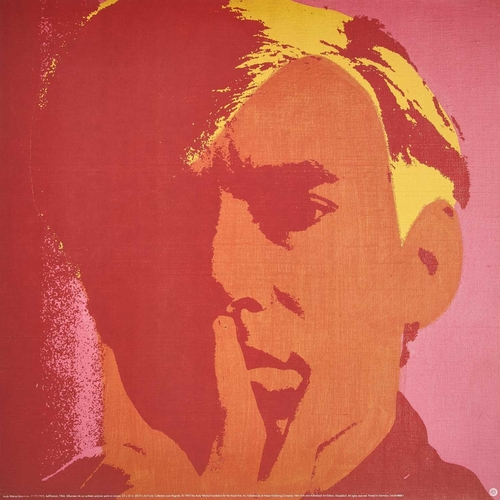 1092 - â¡ AFTER ANDY WARHOL (1928-1987) 'SELF PORTRAIT' & 'MARILYN' Offset lithographs
Self portrait print... 