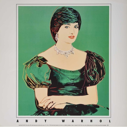 1097 - â¡ AFTER ANDY WARHOL (1928-1987) 'MARILYN - ORANGE' & 'PRINCESS DIANA' Offset lithographs
Marilyn f... 