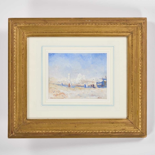 1173 - â¡ THEODORE ZIMMERMAN (BORN 1937) DESOOK Signed and titled
Watercolour
 (13cm x 16.5cm)... 