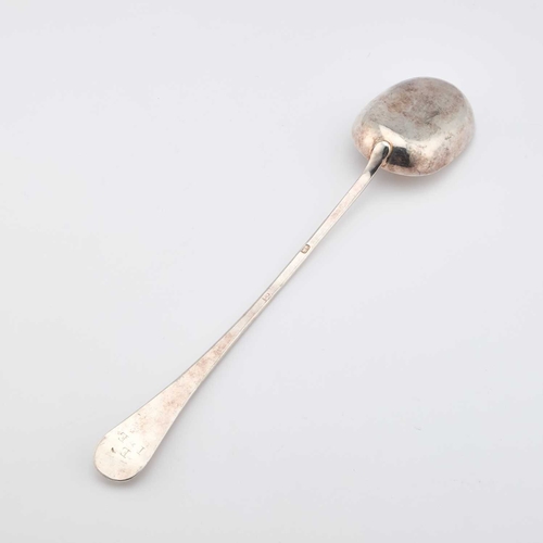 633 - A GEORGE I BRITANNIA STANDARD SILVER HASH SPOON by Thomas Mann, London 1718, Hanoverian pattern. 39c... 