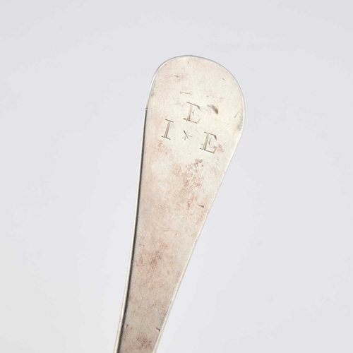 633 - A GEORGE I BRITANNIA STANDARD SILVER HASH SPOON by Thomas Mann, London 1718, Hanoverian pattern. 39c... 