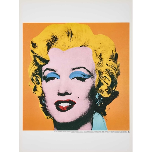 206 - ‡ AFTER ANDY WARHOL (1928-1987) 'MARILYN - ORANGE' & 'PRINCESS DIANA' Offset lithographs
Marilyn fro... 